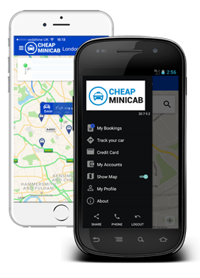 Android & Iphone Apps from Cheap-Minicabs